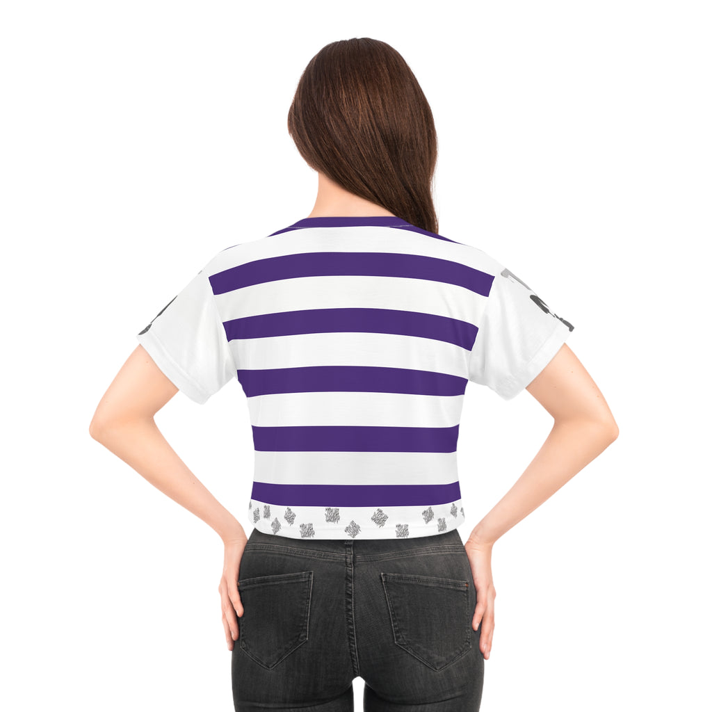 Women Top Notch Dripp Crop T