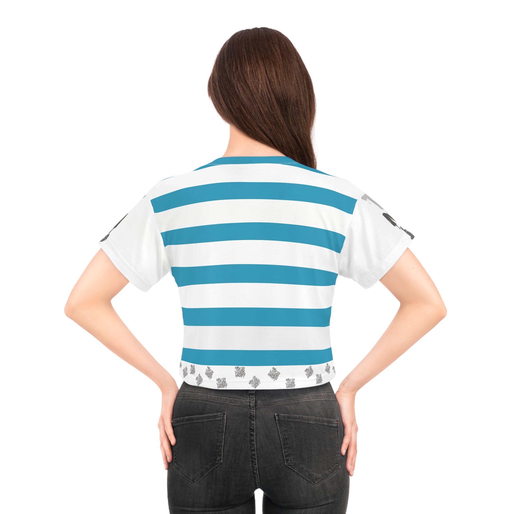 Women Top Notch Dripp Crop T