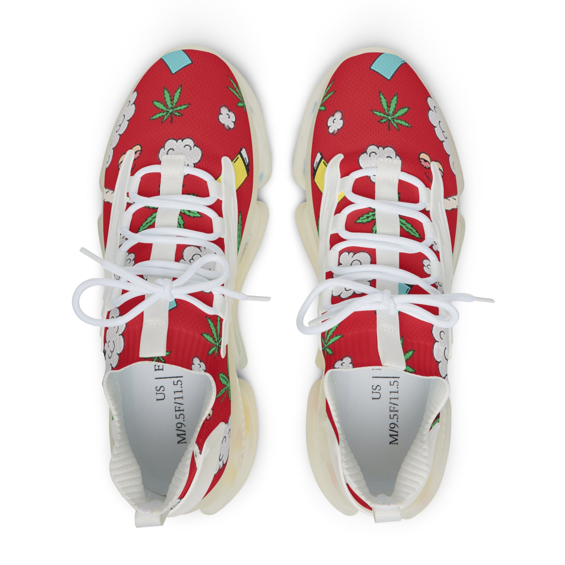 Medicated Design Mesh Sneakers