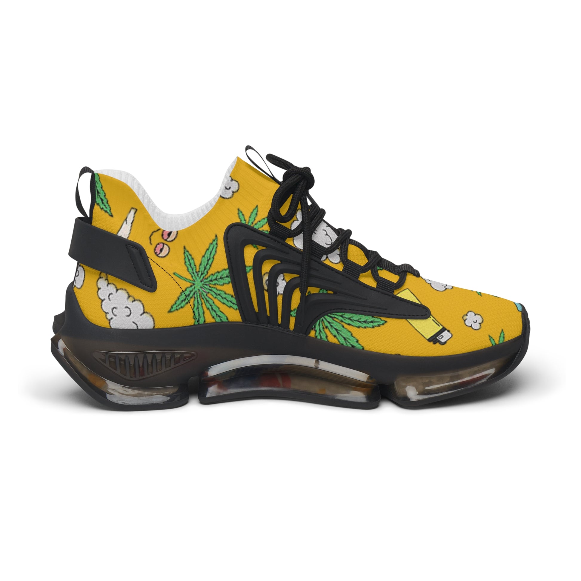 Women Medicated Design Mesh Sneakers