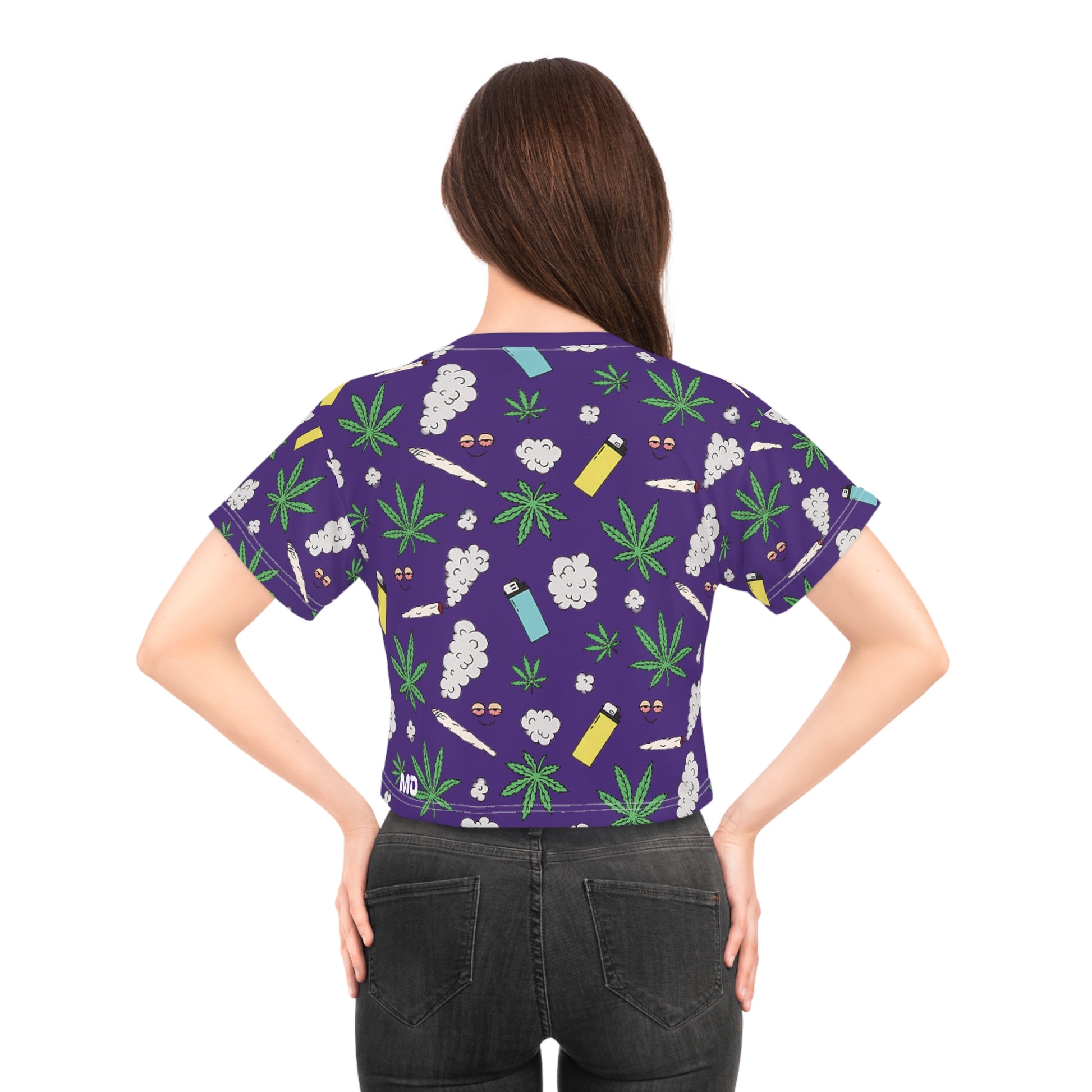 Medicated Design Crop T