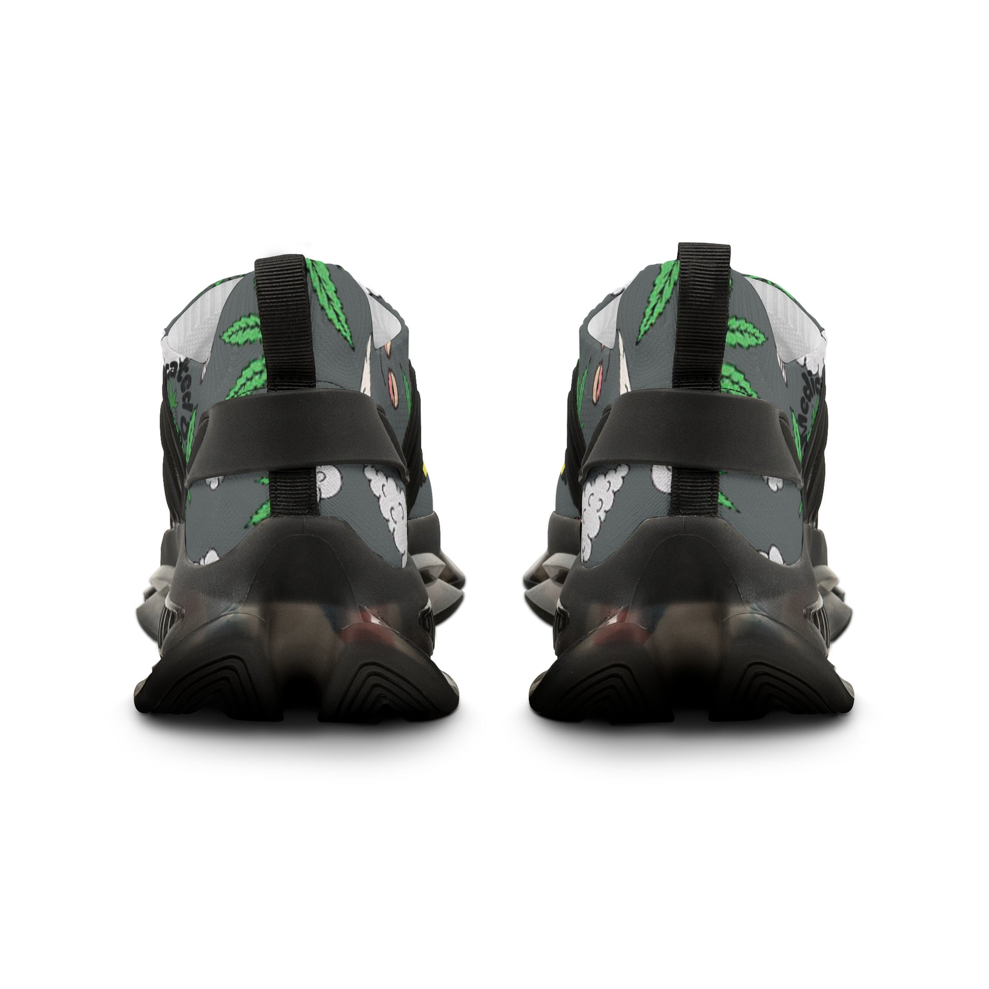 Medicated Design Mesh Sneakers