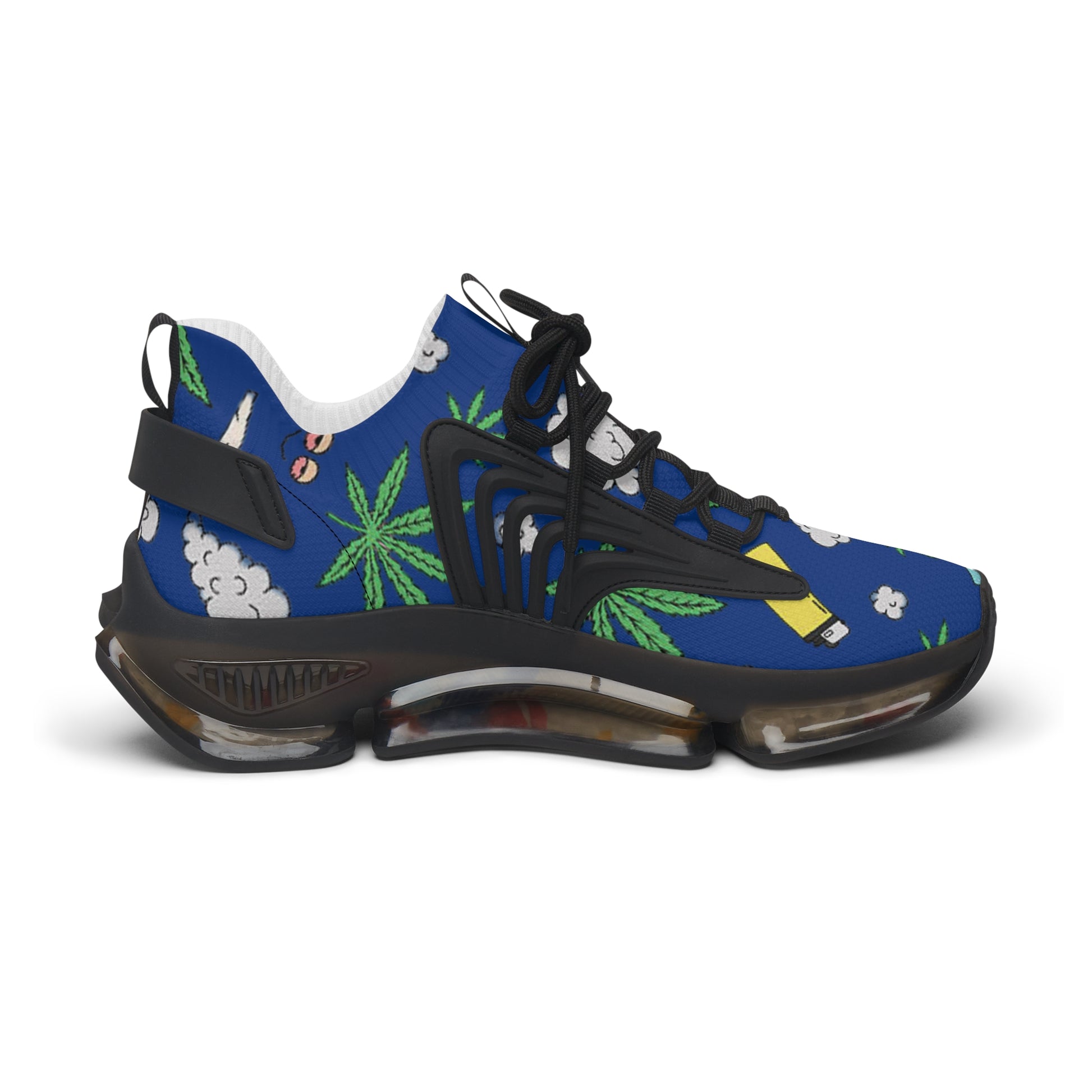 Women Medicated Design Mesh Sneakers