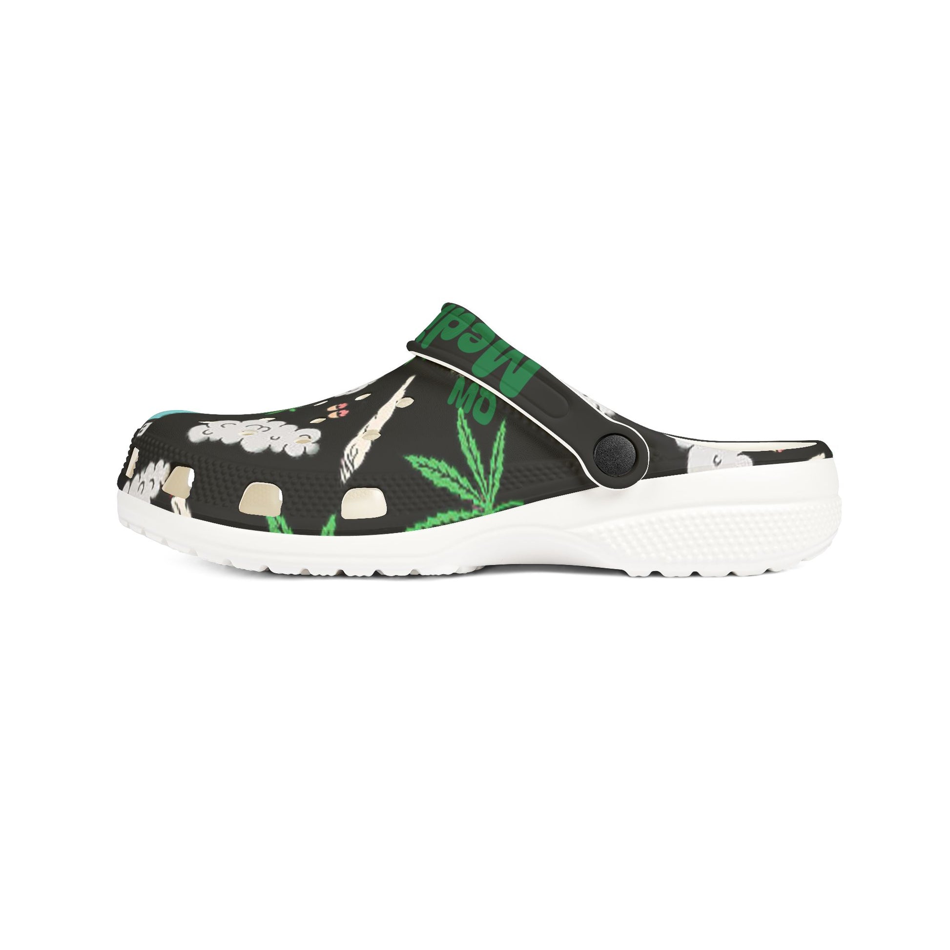 Medicated Design Foam Rubber Clogs