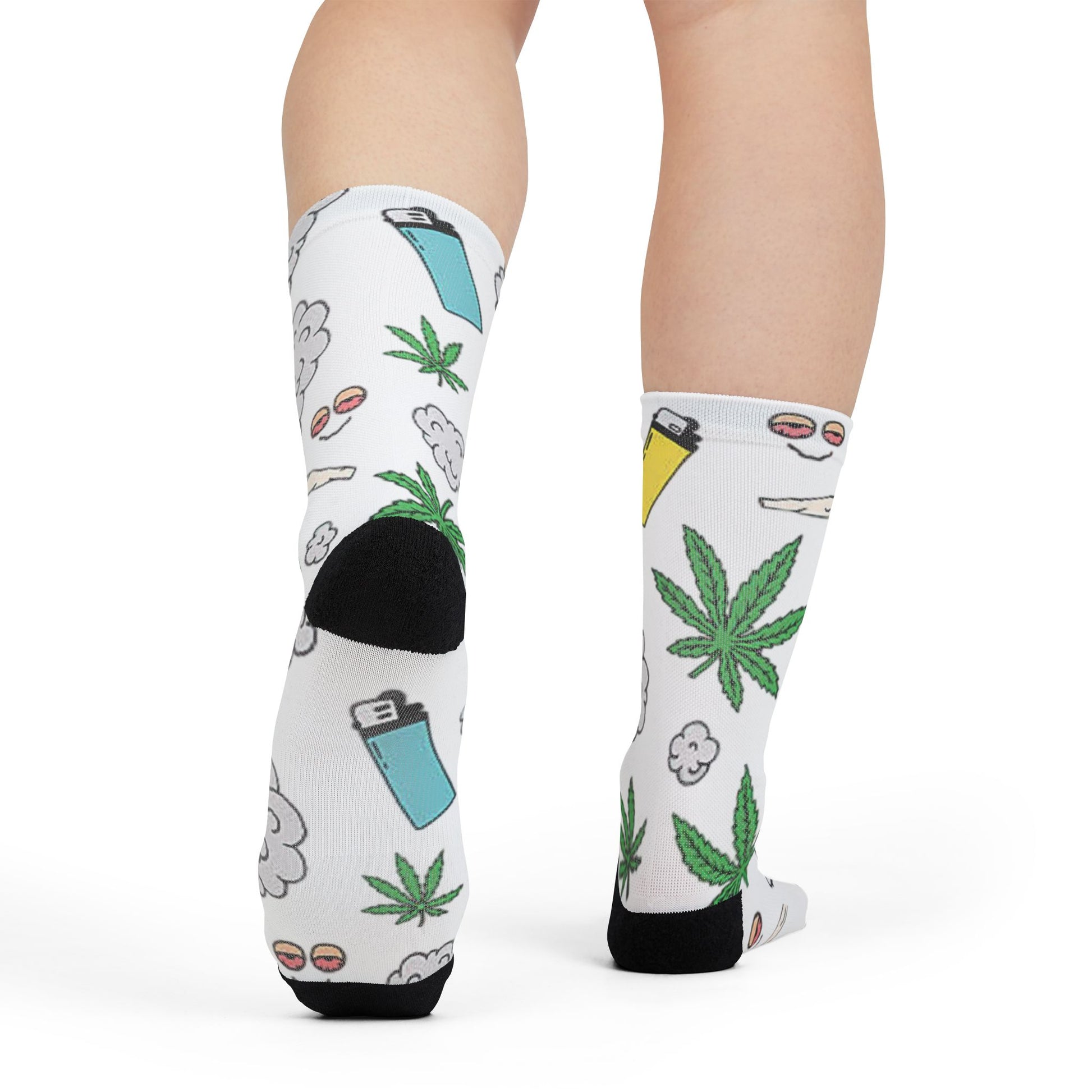 Medicated Design Crew Socks