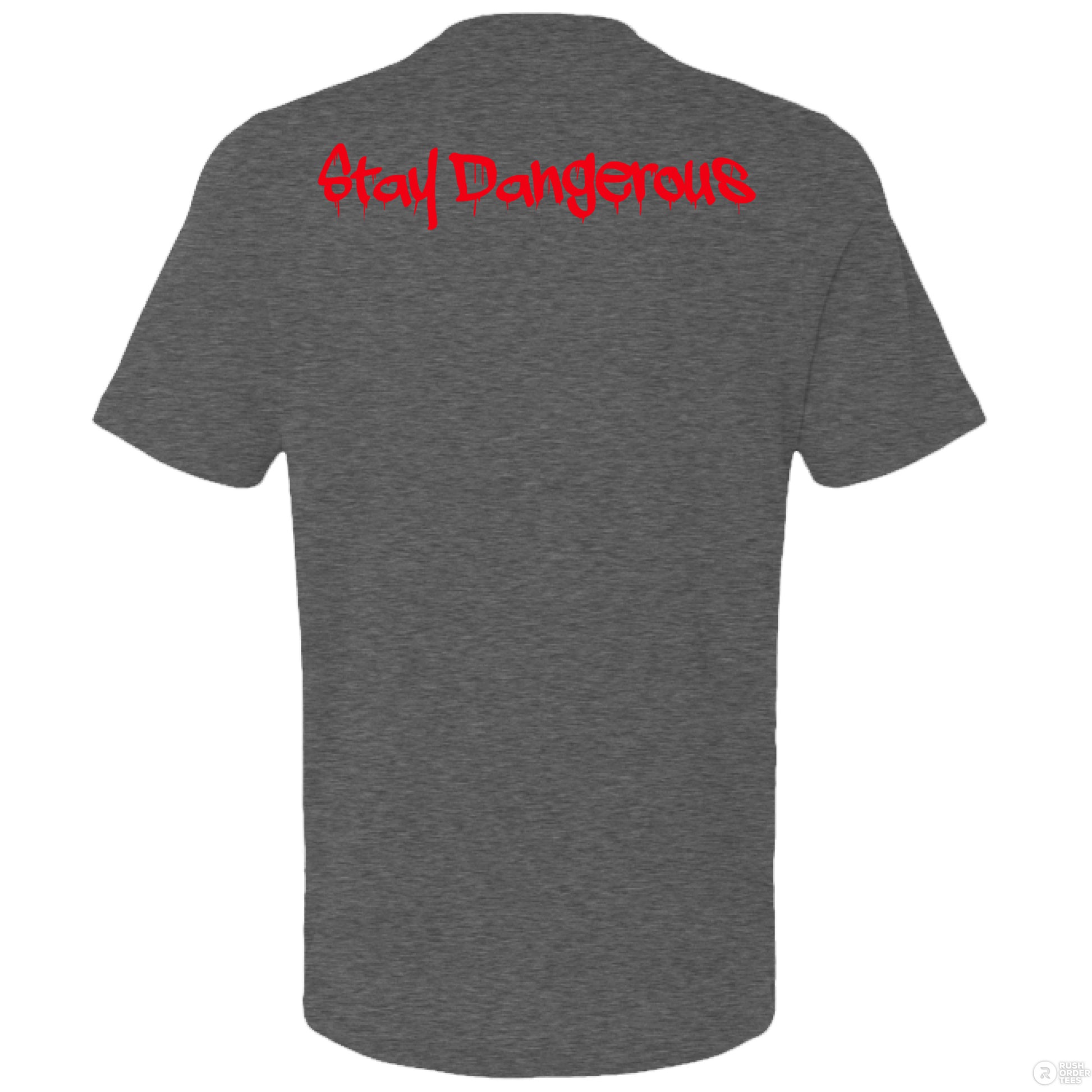 Dark Grey Heather - BACK